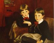 Portrait of Two Children - 约翰·辛格·萨金特